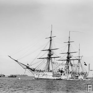Le trois mâts "Zrinil" / Port d'Alger, 1900