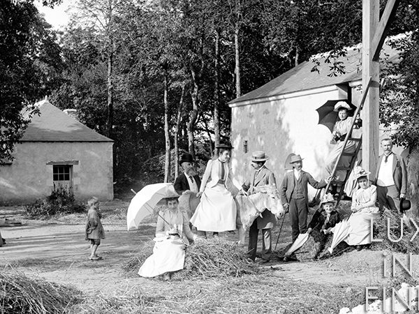 Mise en scène en famille / Saint-Roch, Indre-et-Loire, 1879