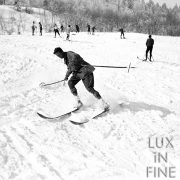 Un skieur à Mont Revard / 1927