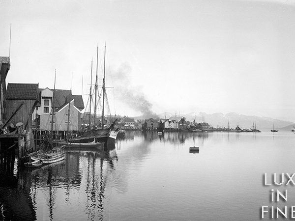 Port de Bergen / Norvège, 1900