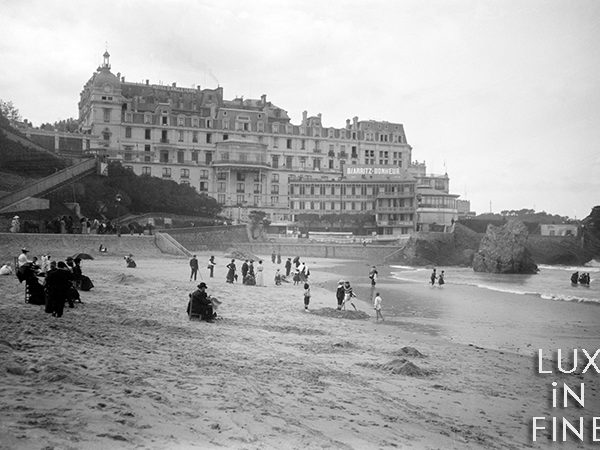 Place et casino de Biarritz / 1900
