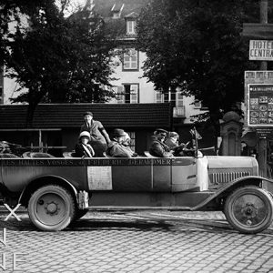 Autocar de tourisme, Gérardmer, 1925 - NE040494